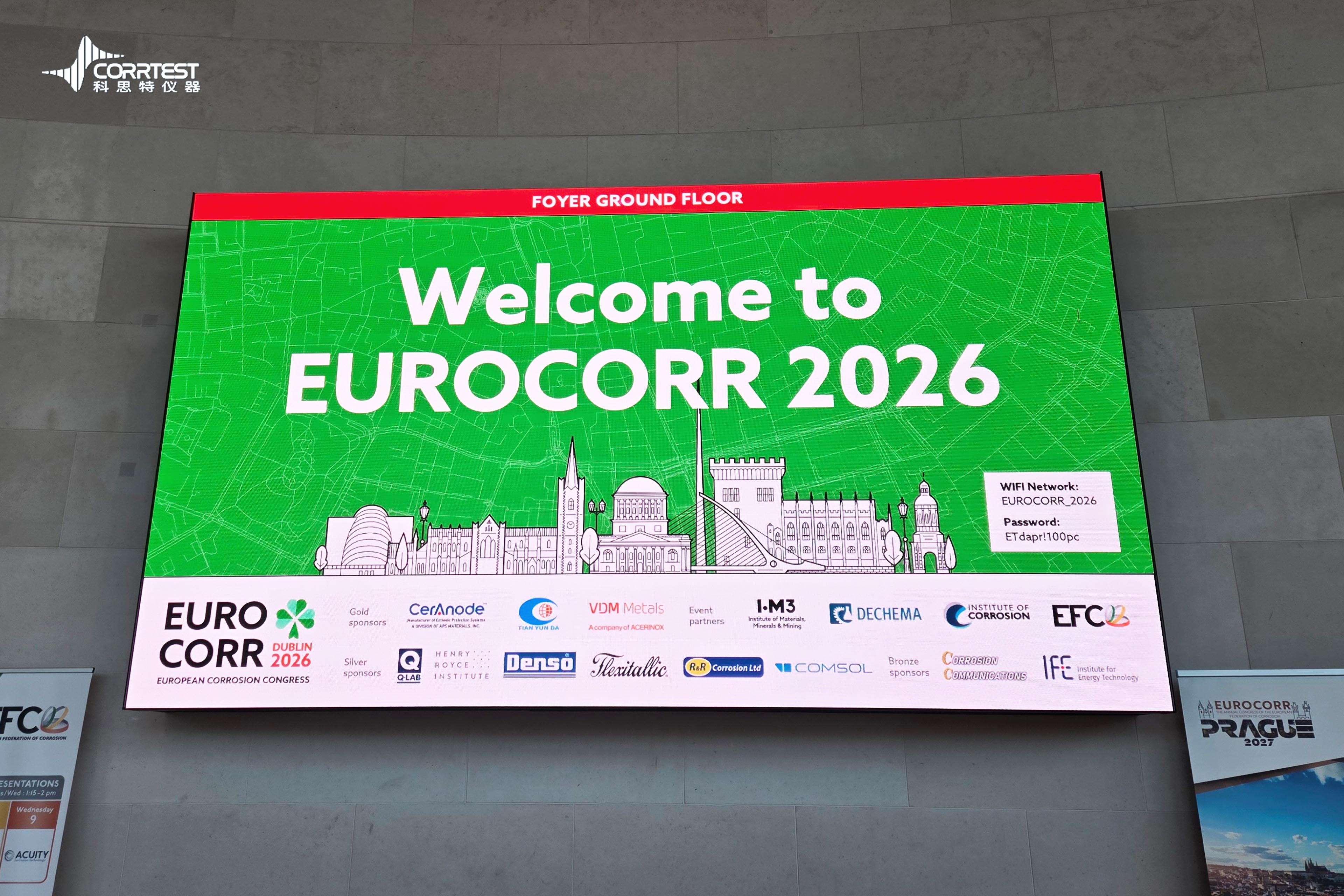科思特仪器参加EUROCORR 2026 科思特仪器参加EUROCORR 2026